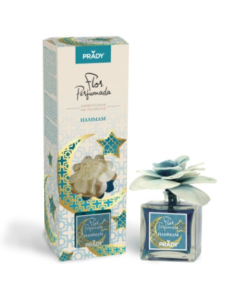 Deodorante per ambienti al profumo di fiori Prady Hamman - Flacone in vetro da 90 ml