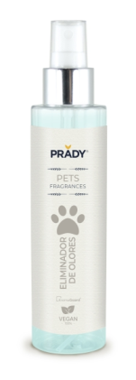 Eliminatore di odori per animali domestici Prady - Flacone da 150 ml - Flacone spray