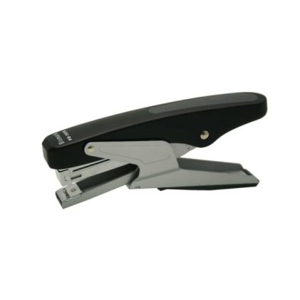 Pinza pinzatrice Bismark - Capacit&agrave; di pinzatura: 20 fogli - Design ergonomico - Elevata durata - Nera