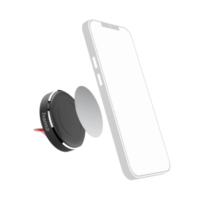Supporto magnetico per auto Hama per smartphone - Magnetico - Clip per bocchetta di ventilazione - Nero