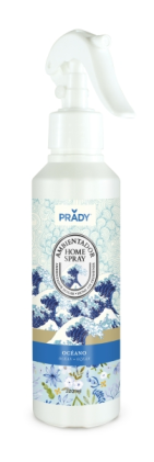 Spray deodorante per ambienti Prady Ocean - Flacone da 220 ml - Flacone spray