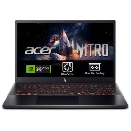 Acer Nitro V15 15 ANV15-52-92G6 Laptop da gioco 15,6" Intel Core I9-13900H - 16GB - SSD da 512GB - RTX 5050 8GB - Windows 11 Home - Colore argento - Tastiera QWERTY (ES)