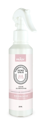 Spray deodorante per ambienti Prady Home, neutralizzatore di odori per camera da letto - Flacone da 220 ml - Flacone spray