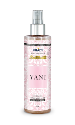 Prady Brilli Brilli Body & Hair Mist Yani - Flacone da 250 ml - Flacone spray