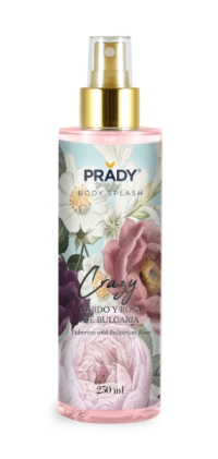 Prady Body Splash Crazy - Flacone da 250 ml - Spray