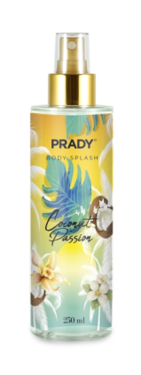 Prady Body Splash Coconut Passion - Flacone da 250 ml - Spray