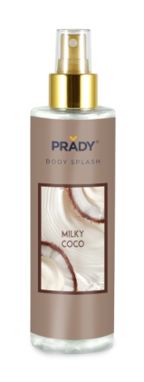 Prady Body Splash Milky Coco - Flacone da 250 ml - Spray