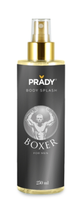 Prady Body Splash Boxer - Flacone da 250 ml - Spray