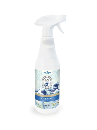 Spray deodorante per ambienti Prady Ocean - Flacone da 700 ml - Flacone spray