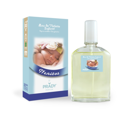 Prady Nenitos Colonia per bambini - Flacone da 90 ml - Spray