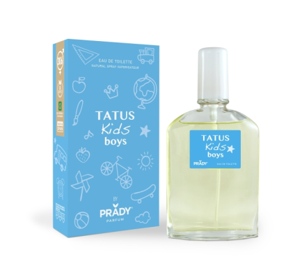 Prady Tatus Kids Boys Children's Cologne - Flacone da 90 ml - Spray