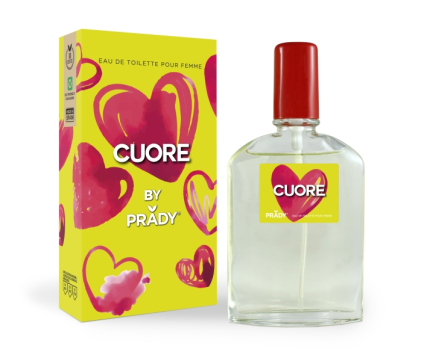 Prady Cuore - Profumo da donna - Flacone spray da 90 ml