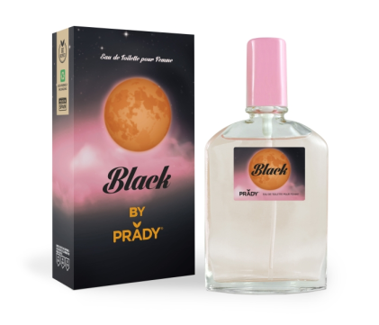 Prady Colonia da donna nera - Flacone spray da 90 ml