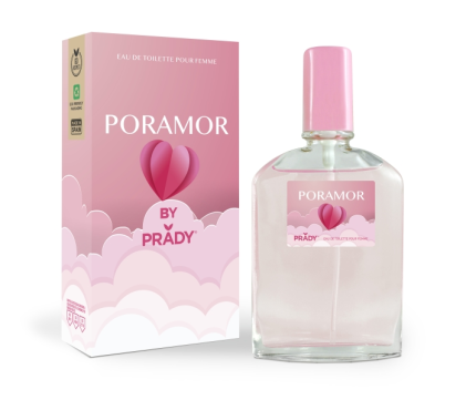 Prady Poramor - Colonia da donna - Flacone da 90 ml - Flacone spray