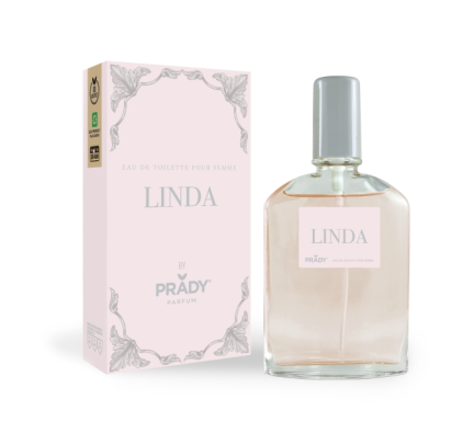 Prady Linda - Colonia da donna - Flacone da 90 ml - Flacone spray