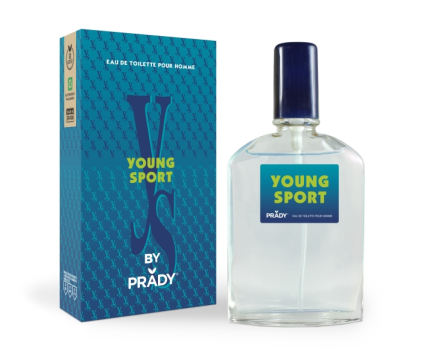 Prady Young Sport - Profumo da uomo - Flacone spray da 90 ml