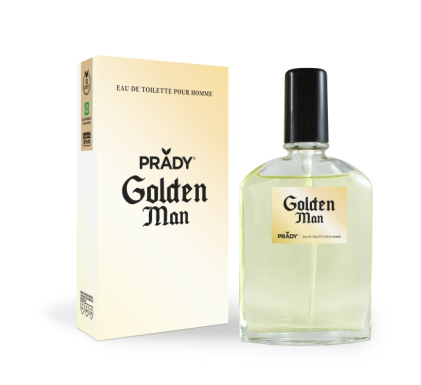 Profumo da uomo Prady Golden Man - Flacone spray da 90 ml