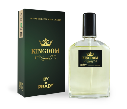 Profumo da uomo Prady Kingdom - Flacone da 90 ml - Flacone spray