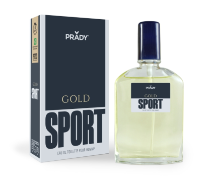 Prady Gold Sport - Profumo da uomo - Flacone spray da 90 ml