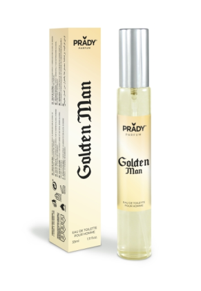 Prady Golden Man - Profumo da uomo - Flacone da 33 ml - Spray