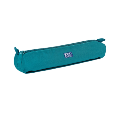 Astuccio compatto rotondo Oxford B-You - Poliestere - Chiusura a cerniera - Colori assortiti