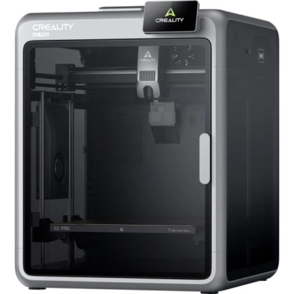 Creality K2 Pro Impresora 3D Cerrada - TamaГ&plusmn;o 30x30x30cm - Cuerpo de Aluminio Aeroespacial - Interfaz de Usuario Inteligente - Velocidad hasta 600mm/s