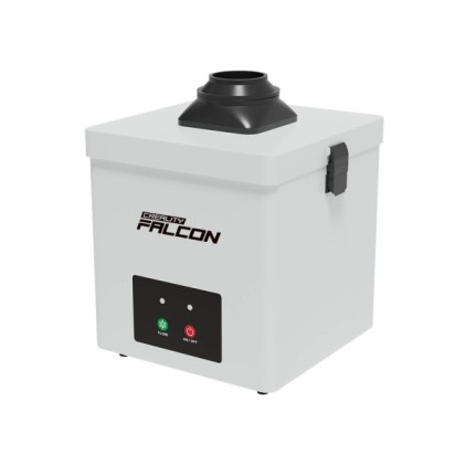 Purificatore di fumo da tavolo Creality Falcon - Precisione di filtrazione fino a 0,03 &mu;m - 180 W e tre velocit&agrave; - Meno di 55 dB - Alloggiamento metallico a tenuta d'aria