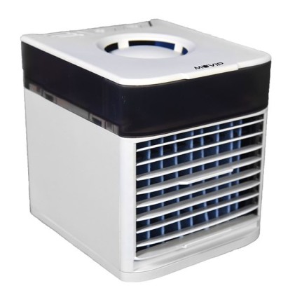 Muvip Mini raffreddatore d'aria portatile da 500 ml - 10 W - Illuminazione a LED in 7 colori