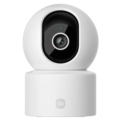 Telecamera di sorveglianza Xiaomi Smart Camera C302 2K - Rotazione orizzontale e verticale a 360&deg; - Wi-Fi 6 - Visione notturna a colori - Avvisi AI in tempo reale - Bianca