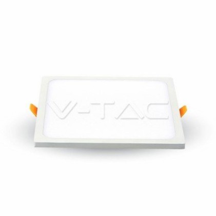 V-TAC Mini Pannello LED 22W 100LM/W Montaggio ad Incasso Quadrato 6400K