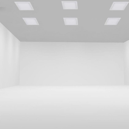 V-TAC Mini Pannello LED 15W 100LM/W Montaggio ad Incasso Quadrato 6000K