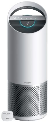 Purificatore d aria Leitz TruSens Z3000 - Lampada UVC - Elimina i gas/odori VOC - Fino a 70 m2 - Colore bianco