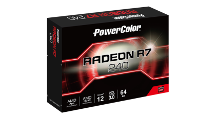 POWERCOLOR Radeon R7 240 2GB 64BIT GDDR5