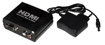 Convertitore Vga+Audio Rca A Video Hdmi