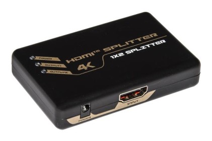 SPLITTER 2 PORTE HDMI 4Kx2K 30 Hz VERSIONE 1.4 CON HDCP