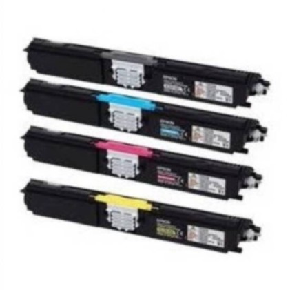 Cartuccia toner rigenerata per EPSON ACULASER C1600 C13S050557 CX 16 NERO 2700 PAGINE