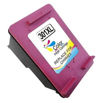 Compatibile HP 301XL cartuccia colore rigenerata - Mostra il livello di inchiostro - sostituisce CH564EE/CH562EE