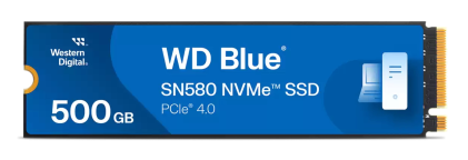 Ssd M.2 500Gb 2280 Nvme Blue Sn580 Pcie 4.0 R/W 4000/3600 Mb/S
