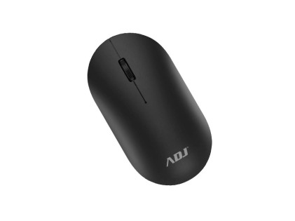Mouse Wirless Ottico 3D Egg Black 1000 Dpi 3 Tasti Plug&Play Adj