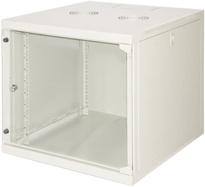 Armadio A Muro 19" 9 Unit&Agrave;, 490*540*600Mm Grigio Chiaro