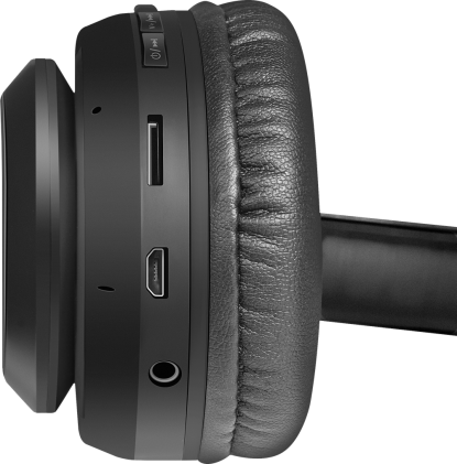 Cuffie stereo wireless Defender FreeMotion B552 nero, Bluetooth