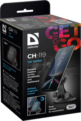 Supporto Magnetico da auto per Smartphone Defender CH-119