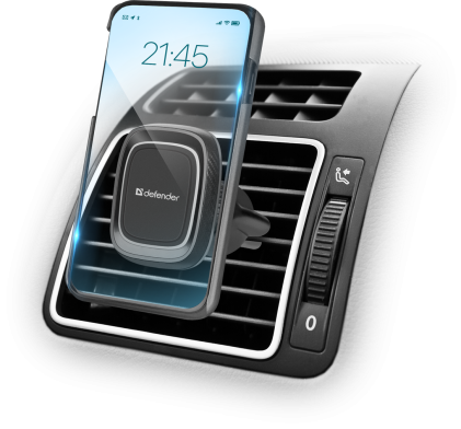 Supporto per auto Defender CH-129 griglia di ventilazione, gancio per cavo