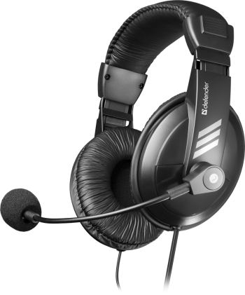 Cuffie per PC Defender Gryphon 750 nero, cavo 2 m