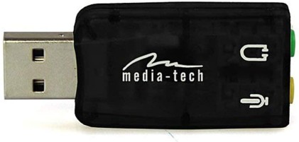 MEDIATECH MT5101 VIRTU 5.1 USB, is the perfect 3D Surround sound card for PCs and laptops,