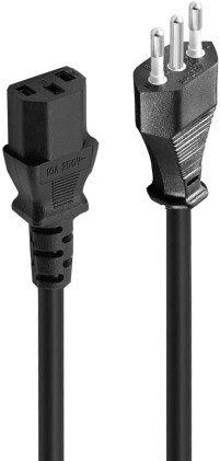 Cavo alimentazione da spina italiana Tripolare 10A a IEC C13 1.80 m - Dell 023322