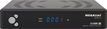 Decoder Dvbs-2,Megasat Hd 601 V3 50 Mhz To 2150 Mhz Sat Free Tv