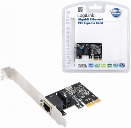 Scheda di rete LogiLink Gigabit PCI Express PC0029A