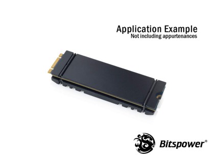 Bitspower M.2 SSD Armor -  Black