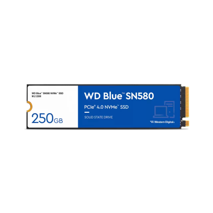 Ssd M.2 2Tb 2280 Nvme Blue Sn580 Pcie 4.0 R/W 4150/4150 Mb/S